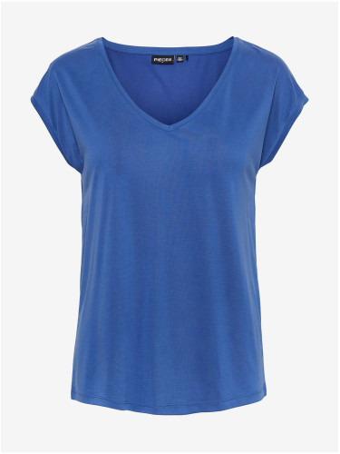 Blue Women's T-Shirt Pieces Kamala - Women's