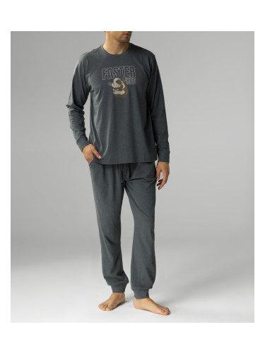 Men's pajamas Atlantic Hamster - dark gray