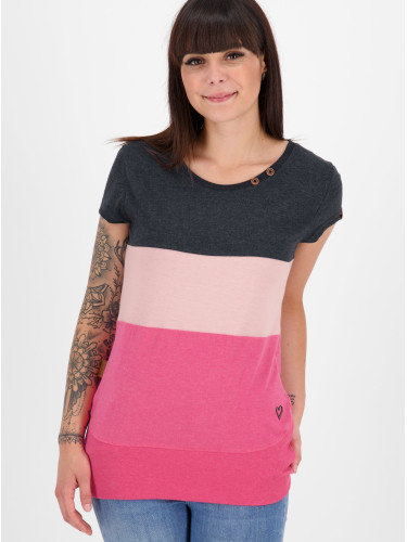 Pink women's T-shirt Alife and Kickin - Women's