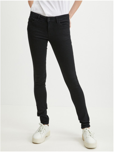GUESS JEANS WOMEN'S BLACK DENIM JEANS