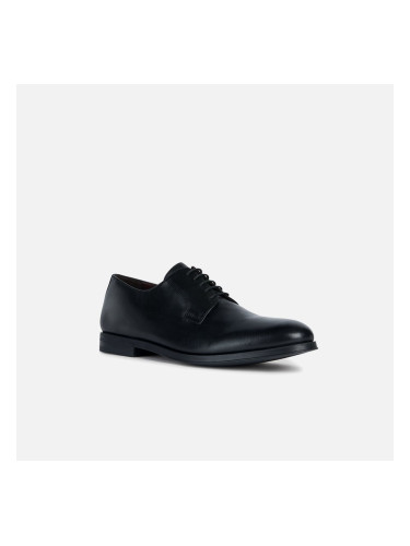 Black men's formal shoes Geox Decio - Men's