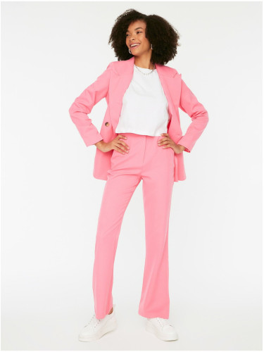 Pink women's wide trousers Trendyol - Ladies