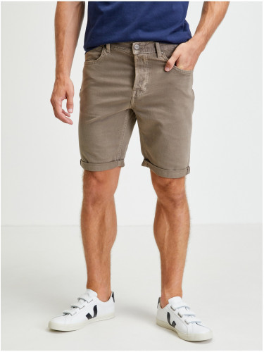 Beige Men's Denim Shorts Lee - Men