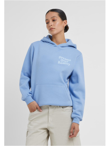 Women's hoodie Dreams Over Reality blue