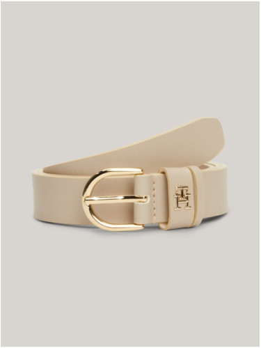 Beige women's leather belt Tommy Hilfiger - Women's