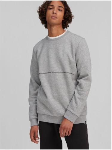 ONeill Grey men's patterned sweatshirt O'Neill Base Camp - Men's