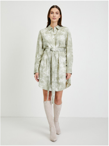 Green tie-dye shirt dress Guess Shonda - Women