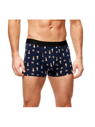 NOVITI Man's Men's Boxers BB006-M-03 Navy Blue