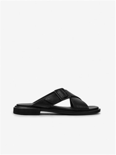 Black women's leather slippers Camper - Women