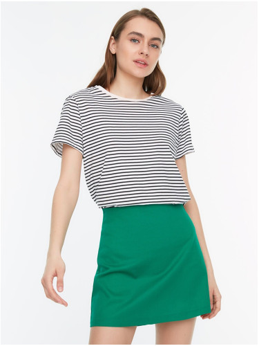 Green Miniskirt Trendyol - Women