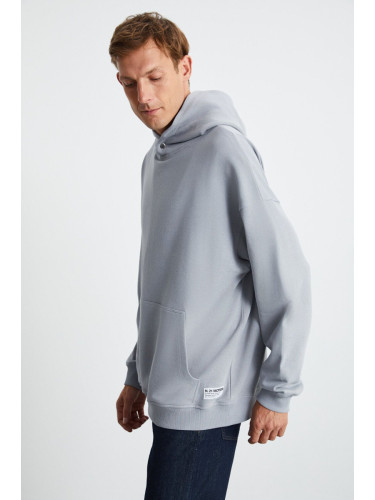 GRIMELANGE SANDER Men's Grey Sweatshir