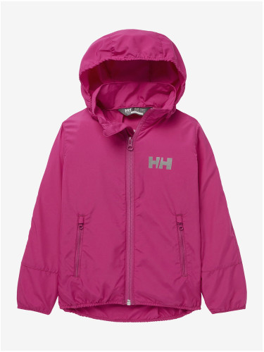 Dark pink girl's light jacket HELLY HANSEN - Girls