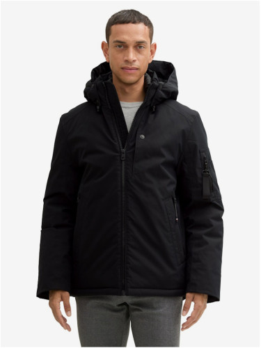 Black men's winter jacket Tom Tailor - Men's