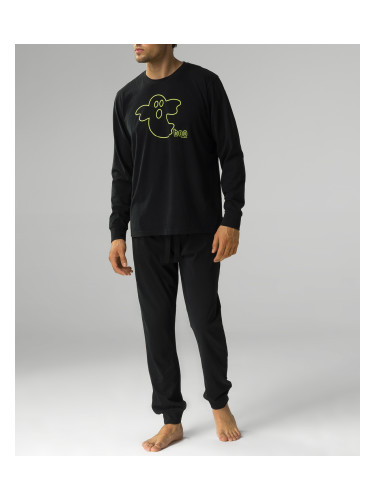 Men's pajamas Atlantic Ghost - black