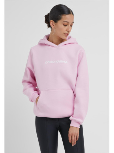 Women's hoodie Karma Butterfly light pink