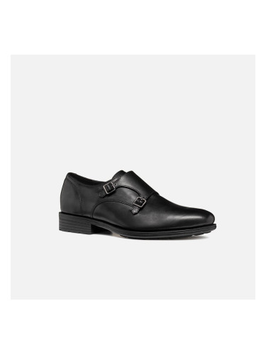 Black Men's Formal Shoes Geox Walk Pleasure - Men