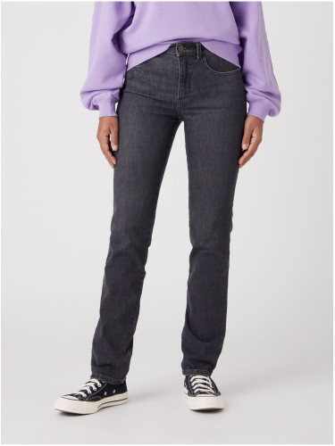 Black women's straight fit jeans Wrangler - Women