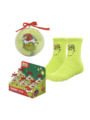 ANTI-SLIP SOCKS CHRISTMAS THE GRINCH