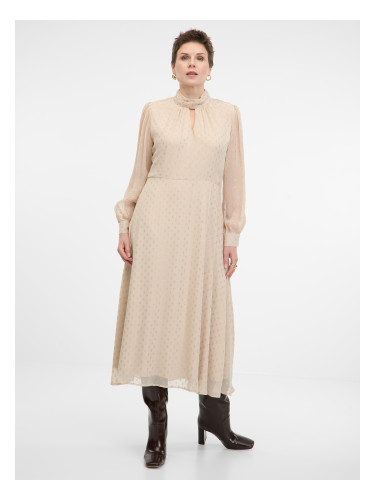 Beige women's midi dress ORSAY - Women's