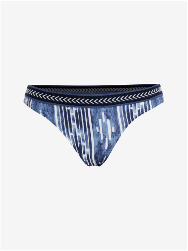 Blue Women's Patterned Rip Curl Bikini Bottom - Ladies