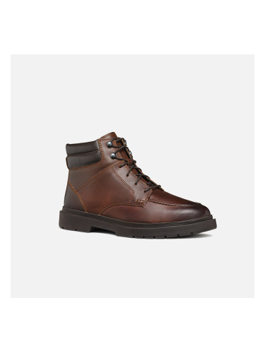 Brown men's ankle boots Geox Calaita - Men's