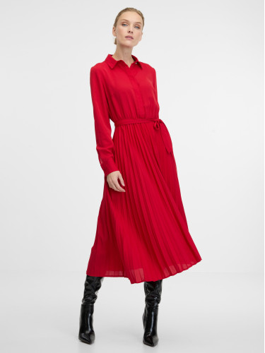 Red women's midi dress ORSAY - Women's