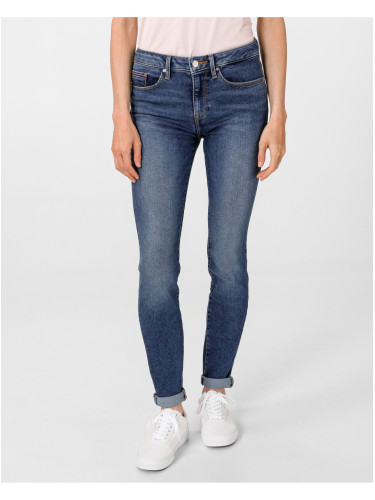 Blue women's skinny fit jeans Tommy Hilfiger Como - Women