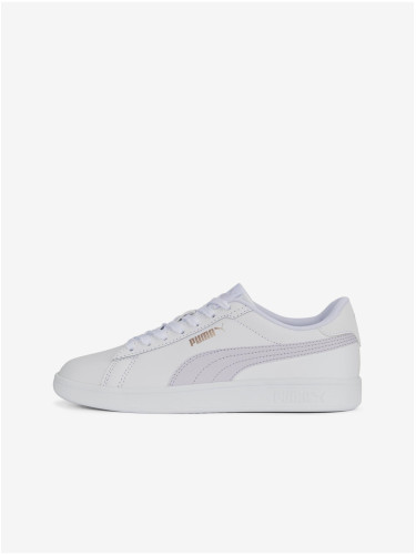 White women's sneakers Puma Smash 3.0 L - Women's