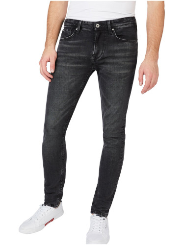 Black men's skinny fit jeans Pepe Jeans Finsbury - Men