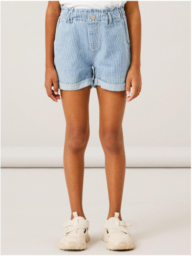 Light blue girls' denim shorts name it Bella - Girls