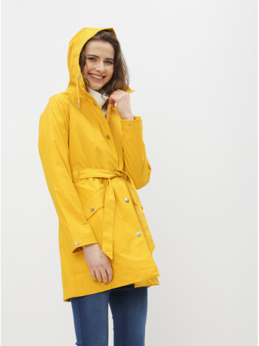 Yellow women's raincoat HELLY HANSEN Kirkwall - Women