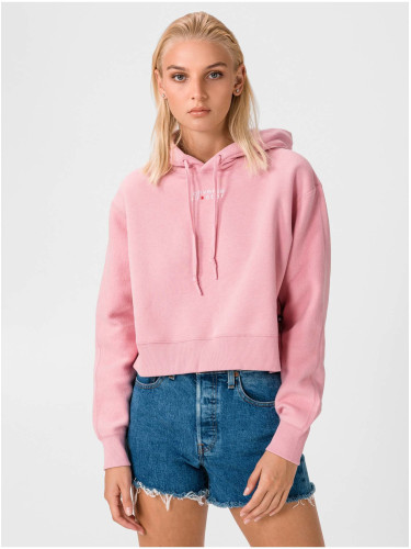 Pink women's short sweatshirt Converse - Women's