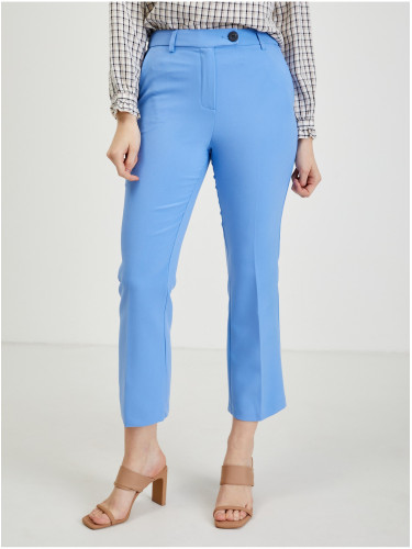 Blue Women's Shortened Trousers ORSAY - Womens