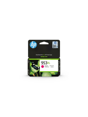 HP Патрон F6U17AE, 953XL, 1600 страници/5%, Magenta