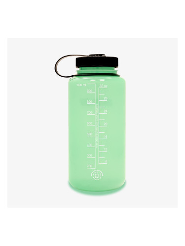 Nalgene Wide-Mouth 1000ml Sustain Bottle Glow Green Universal