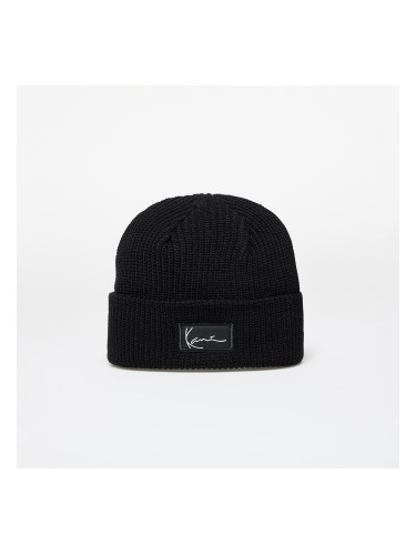 Шапка Karl Kani Woven Signature Essential Fisherman Beanie Black Universal