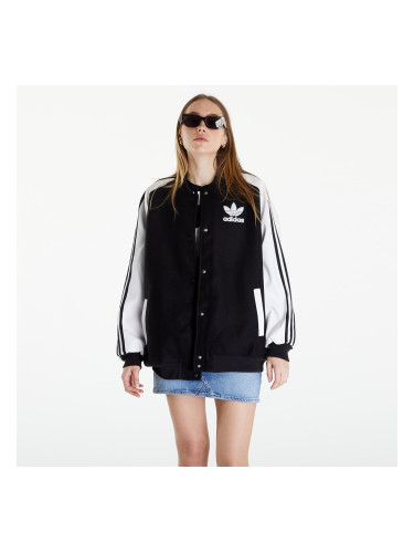 Бомбер adidas Sst Oversized Vrct Jacket White/ Black L