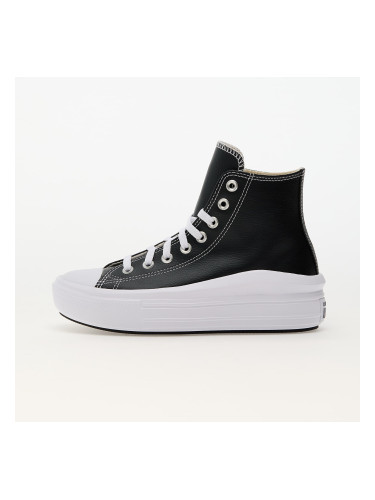 Сникърси Converse Chuck Taylor All Star Move Platform Leather Black/ White/ White EUR 35