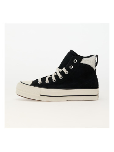 Сникърси Converse Chuck Taylor All Star Puff Lift Cozy Platform Black/ Egret/ Black EUR 37