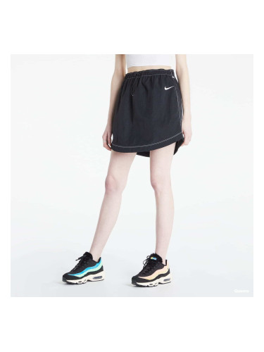 Пола Nike Sportswear Swoosh Women's Woven High-Rise Skirt Black XS