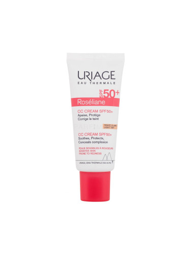 Uriage Roséliane CC Cream SPF50+ CC крем за жени 40 ml Нюанс Light Tint