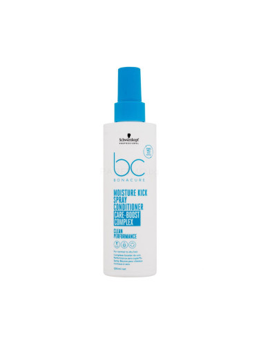 Schwarzkopf Professional BC Bonacure Moisture Kick Spray Conditioner Care-Boost Complex Балсам за коса за жени 200 ml