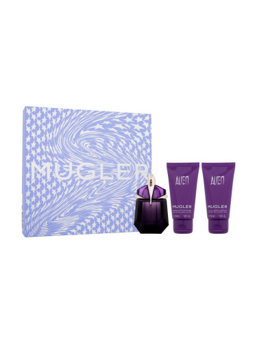 Mugler Alien SET3 Подаръчен комплект EDP 30 ml + душ лосион 50 ml + лосион за тяло 50 ml