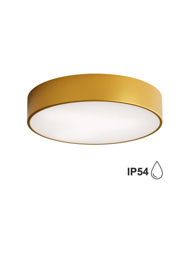 Brilagi - Плафон за баня CLARE 2xE27/24W/230V Ø 40 cm IP54 златист