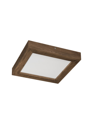 Brilagi-LED Димируема лампа WOODY FRAME LED/24W/230V дъб 30x30 см IP44 + д.у.