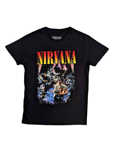 Nirvana Риза Unplugged Photo Unisex Black S