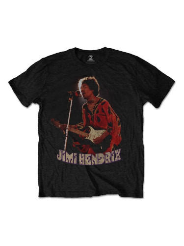 Jimi Hendrix Риза Orange Kaftan Unisex Black S