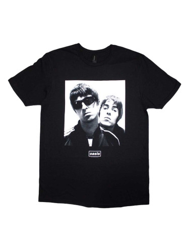 Oasis Риза Noel & Liam Square Photo Unisex Black 2XL