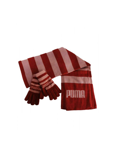 PUMA Since 48 Scarf&Gloves Red