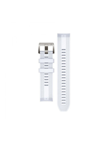 Силиконова каишка Garmin QuickFit 22 мм, бяла, 010-13225-06